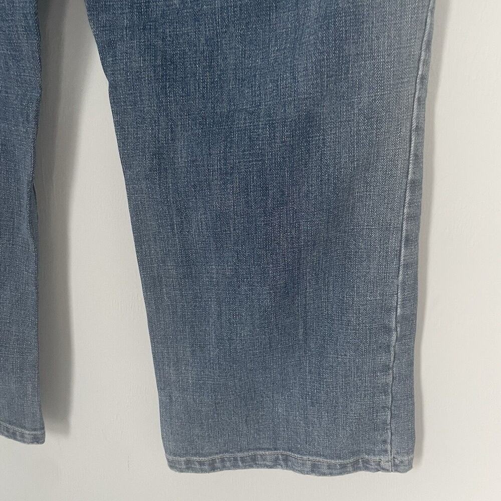 Tommy Hilfiger Embroidered Denim Floral Ankle Jeans Boho 70s Retro Festival 12 - Picture 8 of 14